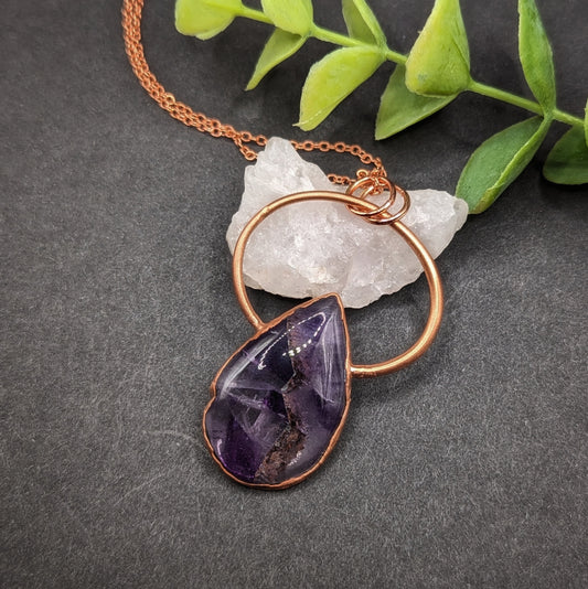 Trapiche Amethyst Necklace