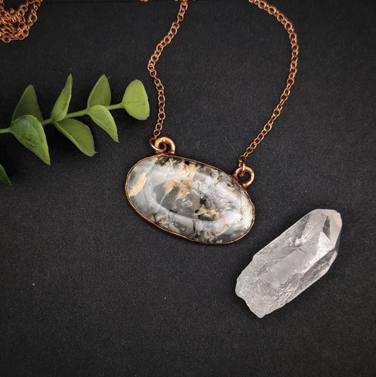 Transparent Agate Necklace