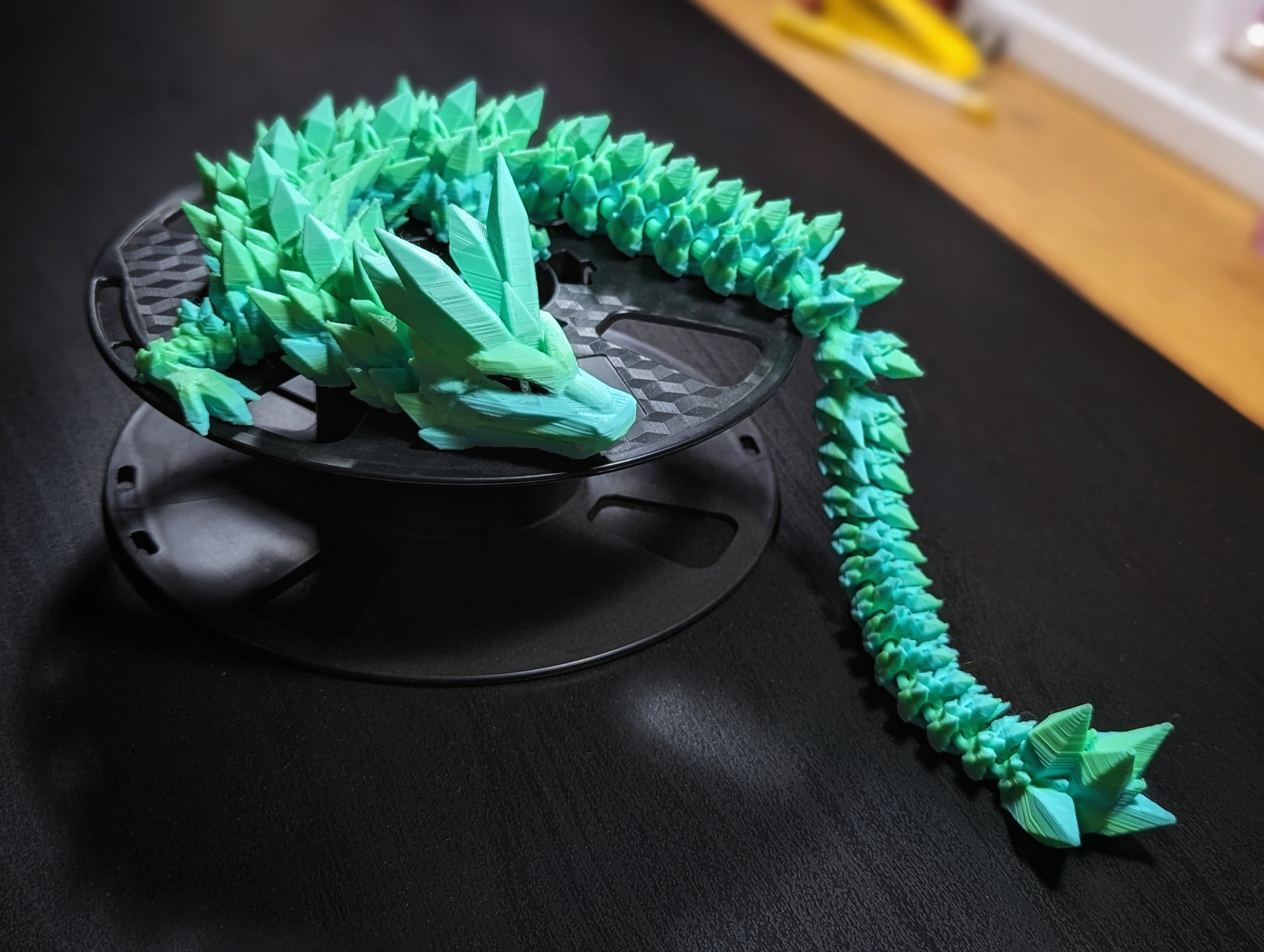 Green Crystal Dragon