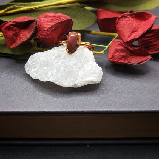 Petrified Wood Ring - Size 6.5